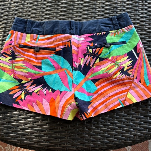 Trina Turk Tropical Print Women's Shorts Size 2 - Picture 2 of 7
